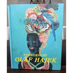 Flowerhead Olaf Hajek GoldBooks Hard Cover Coffee Table Book Colorful Flower